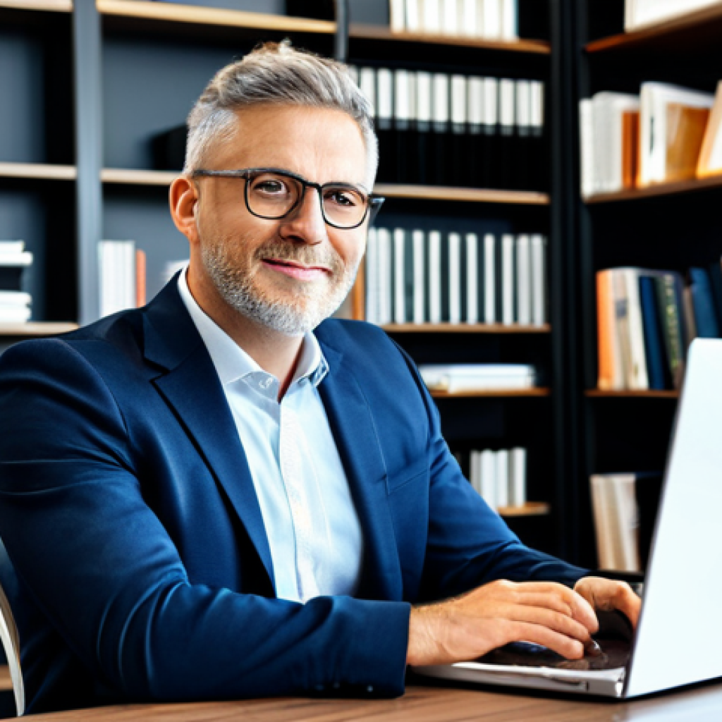 Clinician in a Modern Office**

"A professional psychologist in a well-lit, modern office setting, fully clothed in business casual attire, sitting at a desk with a laptop, bookshelves in the background, perfect anatomy, correct proportions, natural pose, safe for work, appropriate content, professional, modest clothing."

**